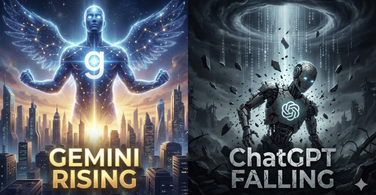 Gemini Supera ChatGPT: Google Domina l'IA nel 2026